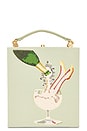 view 1 of 4 POCHETTE TAYA - WINE GLASS in Light Green