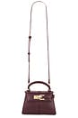view 1 of 5 Elise Top Handle Bag in Deep Burgundy
