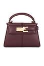 view 2 of 5 Elise Top Handle Bag in Deep Burgundy