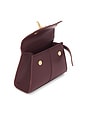 view 5 of 5 Elise Top Handle Bag in Deep Burgundy