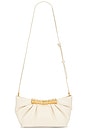 view 2 of 4 Leia Pleated Clutch in White