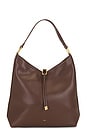 view 1 of 4 Aria Shoulder Bag in Dark Brown