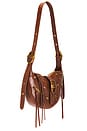 view 3 of 4 Tessa Crushed Shoulder Bag in Brown