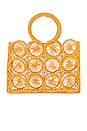 view 2 of 4 Salamina Round Handle Tote in Marigold