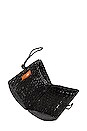 view 4 of 4 Cuzco Vaulted Straw Wristlet Bag in Black