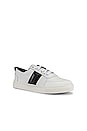 view 2 of 6 Zurich Lace Up With Contrast Stripe Sneaker in Cocoa