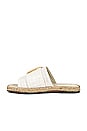 view 5 of 5 Medan Buckled Cotton Espadrille Sandal in Ivory