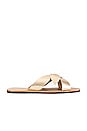 view 1 of 5 Tais Bow Sandal in Gold