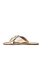 view 5 of 5 Tais Bow Sandal in Gold