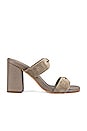 view 1 of 5 Gramercy Velvet Mule in Taupe