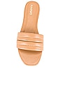 view 4 of 5 Maya Chunky Band Sandal in Nutmeg