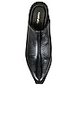 view 4 of 5 Atria Textured Mule in Black