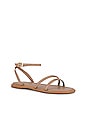 view 2 of 5 Marquise Double Band Sandal in Caramel