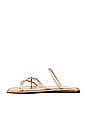 view 5 of 5 Kapok Square-toe Strappy Slide in Gold