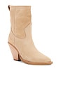 view 2 of 5 Dante Suede Western Bootie in Nutmeg