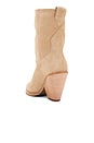 view 3 of 5 Dante Suede Western Bootie in Nutmeg