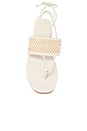 view 4 of 5 Bamboo Wrap-Around Thong in Off White