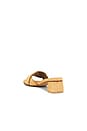 view 3 of 5 Sierra Braided Basketweave Sandals in Caramel