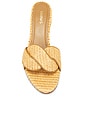 view 4 of 5 Sierra Braided Basketweave Sandals in Caramel