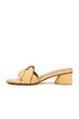 view 5 of 5 Sierra Braided Basketweave Sandals in Caramel