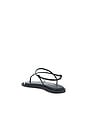 view 3 of 5 Alayta Square Toe Sandal in Black & White