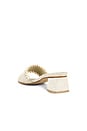view 3 of 5 Cairo Asymmetric Linen Heel in Oat