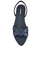 view 4 of 5 Gaia Geo Amulet Pointy Leather Sandal in Navy