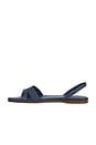 view 5 of 5 Gaia Geo Amulet Pointy Leather Sandal in Navy