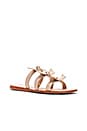 view 2 of 5 Recife Bow Sandals in Nude