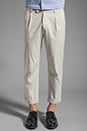 view 1 of 6 Pleated Pant in Light Grey