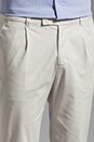 view 5 of 6 Pleated Pant in Light Grey