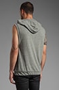 view 3 of 5 Sleeveless Crew Top in Grey in Melange