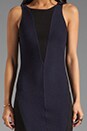 view 5 of 6 Stina Dress in Navy/Black Combo in Black & Navy Combo