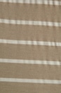 view 4 of 4 Sheer Jersey Classic Pocket Tee en Taupe/White Stripe in Taupe & White Stripe