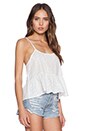 view 2 of 3 Gidget Tank in White