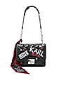 view 5 of 5 Graffiti Mini Shoulder Bag in Black