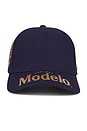 view 1 of 5 Esemy Modelo Hat in BLUE EVENING