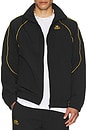 view 4 of 5 222 Banda Nucio Full Zip Jacket in Black, Yellow, Rich Gold, & White