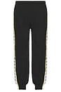 view 2 of 6 PANTALON DE SURVÊTEMENT 222 BANDA NELDO in Black, Yellow, Rich Gold, & White
