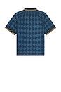 view 2 of 5 Authentic Nekoda Soccer Polo in Dark Blue & Rich Yellow Gold