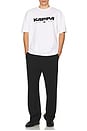 view 4 of 4 Authentic Nhisso T-Shirt in White & Black