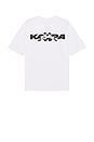 view 1 of 4 Authentic Nyle Tee in White & Black