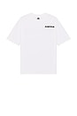 view 2 of 4 Authentic Nyle Tee in White & Black