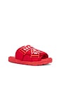 view 2 of 5 222 Banda Mitel Slides in Red Flame & White