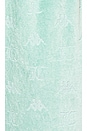 view 5 of 5 x JUICY COUTURE Elasi Zip Up in Green Light Ocean