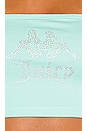 view 5 of 5 x JUICY COUTURE Eva Top in Green Light Ocean