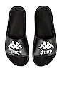 view 1 of 5 x JUICY COUTURE Authentic Adam Slides in Black