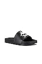 view 3 of 5 x JUICY COUTURE Authentic Adam Slides in Black