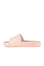 view 5 of 5 x JUICY COUTURE Authentic Adam Slides in Pink