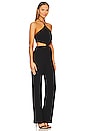 view 2 of 3 Heloise Solid Jumpsuit in Black
